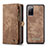 Leather Case Stands Flip Cover Holder C03S for Samsung Galaxy S20 FE (2022) 5G