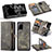 Leather Case Stands Flip Cover Holder C03S for Samsung Galaxy S20 Plus 5G