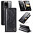 Leather Case Stands Flip Cover Holder C03S for Samsung Galaxy S20 Ultra