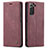 Leather Case Stands Flip Cover Holder C03S for Samsung Galaxy S24 5G