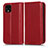 Leather Case Stands Flip Cover Holder C03X for Google Pixel 4 XL Red