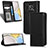 Leather Case Stands Flip Cover Holder C03X for Huawei Honor Magic4 Lite 5G