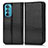 Leather Case Stands Flip Cover Holder C03X for Motorola Moto Edge 30 5G