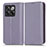 Leather Case Stands Flip Cover Holder C03X for OnePlus 10T 5G Purple