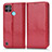 Leather Case Stands Flip Cover Holder C03X for Realme C21Y