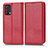 Leather Case Stands Flip Cover Holder C03X for Realme GT Master 5G Red