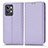 Leather Case Stands Flip Cover Holder C03X for Realme GT2 Pro 5G Purple