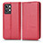 Leather Case Stands Flip Cover Holder C03X for Realme GT2 Pro 5G Red