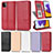 Leather Case Stands Flip Cover Holder C03X for Samsung Galaxy A22s 5G