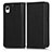 Leather Case Stands Flip Cover Holder C03X for Samsung Galaxy A23 5G SC-56C Black