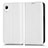 Leather Case Stands Flip Cover Holder C03X for Samsung Galaxy A23 5G SC-56C White