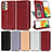 Leather Case Stands Flip Cover Holder C03X for Samsung Galaxy A33 5G