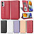 Leather Case Stands Flip Cover Holder C03X for Samsung Galaxy F23 5G