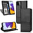 Leather Case Stands Flip Cover Holder C03X for Samsung Galaxy F42 5G