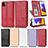 Leather Case Stands Flip Cover Holder C03X for Samsung Galaxy F42 5G