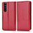 Leather Case Stands Flip Cover Holder C03X for Sony Xperia 1 III