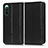 Leather Case Stands Flip Cover Holder C03X for Sony Xperia 10 IV Black