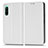 Leather Case Stands Flip Cover Holder C03X for Sony Xperia 10 IV SO-52C