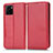Leather Case Stands Flip Cover Holder C03X for Vivo Y32t Red