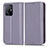 Leather Case Stands Flip Cover Holder C03X for Xiaomi Mi 11T 5G Purple