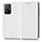 Leather Case Stands Flip Cover Holder C03X for Xiaomi Mi 11T 5G White