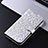 Leather Case Stands Flip Cover Holder C03X for Xiaomi Mi 13 Pro 5G Silver