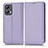 Leather Case Stands Flip Cover Holder C03X for Xiaomi Poco X4 GT 5G Purple