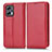 Leather Case Stands Flip Cover Holder C03X for Xiaomi Poco X4 GT 5G Red