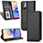 Leather Case Stands Flip Cover Holder C03X for Xiaomi Redmi Note 10 5G