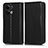 Leather Case Stands Flip Cover Holder C03X for Xiaomi Redmi Note 13 5G Black