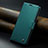 Leather Case Stands Flip Cover Holder C04S for Huawei Mate 60 Pro Green