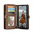 Leather Case Stands Flip Cover Holder C04S for Samsung Galaxy A12 5G