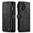 Leather Case Stands Flip Cover Holder C04S for Samsung Galaxy M32 5G