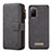 Leather Case Stands Flip Cover Holder C04S for Samsung Galaxy S20 5G