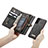 Leather Case Stands Flip Cover Holder C04S for Samsung Galaxy S21 FE 5G