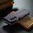 Leather Case Stands Flip Cover Holder C04S for Samsung Galaxy Z Fold5 5G