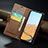 Leather Case Stands Flip Cover Holder C04S for Xiaomi Redmi 12 5G