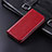 Leather Case Stands Flip Cover Holder C04X for Xiaomi Black Shark 5 5G Red