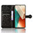 Leather Case Stands Flip Cover Holder C04X for Xiaomi Redmi Note 13 5G