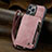 Leather Case Stands Flip Cover Holder C05S for Apple iPhone 15 Pro