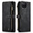 Leather Case Stands Flip Cover Holder C05S for Samsung Galaxy A12