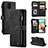 Leather Case Stands Flip Cover Holder C05S for Samsung Galaxy A71 4G A715