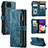 Leather Case Stands Flip Cover Holder C05S for Samsung Galaxy F42 5G