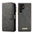 Leather Case Stands Flip Cover Holder C05S for Samsung Galaxy S23 Ultra 5G