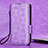 Leather Case Stands Flip Cover Holder C05X for Google Pixel 6 Pro 5G Purple