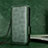 Leather Case Stands Flip Cover Holder C05X for Huawei Nova Y61 Green