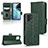 Leather Case Stands Flip Cover Holder C05X for Motorola Moto G72