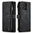 Leather Case Stands Flip Cover Holder C06S for Samsung Galaxy A52s 5G