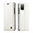 Leather Case Stands Flip Cover Holder C06S for Samsung Galaxy S20 Plus 5G White