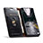 Leather Case Stands Flip Cover Holder C06S for Samsung Galaxy S20 Plus